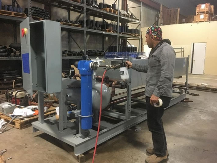 Aqua Saver / Chiller For Food Processing Plant