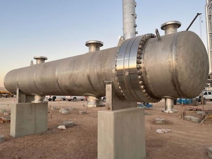 Reboiler (Shell & Tube Heat Exchanger) For Cryogenic Gas Plant
