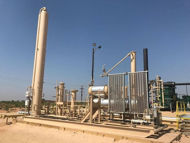 TEG Gas Dehydration Unit